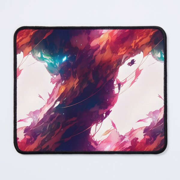 Item preview, Floral Swirl Pastel Color Glowing Streaks Tiled Smear Abstract designed and sold by Infinitelypink.