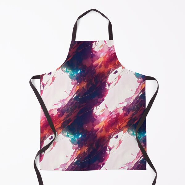 Item preview, Floral Swirl Pastel Color Glowing Streaks Tiled Smear Abstract designed and sold by Infinitelypink.