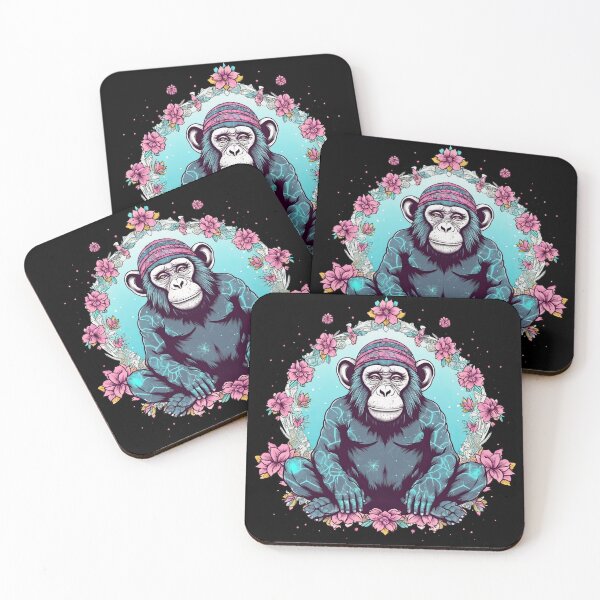 Item preview, Peaceful Primate: Experience Inner Harmony designed and sold by DooodleGod.