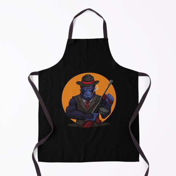 Item preview, Gorilla monkey mafia costume character mascot designed and sold by aryoyo.