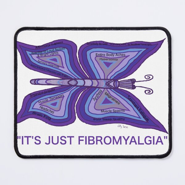 Item preview, "It's Just Fibromyalgia" designed and sold by Lilybet83.