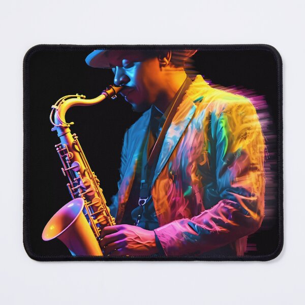 Item preview, A Saxophonist's Silhouette designed and sold by landletsy.