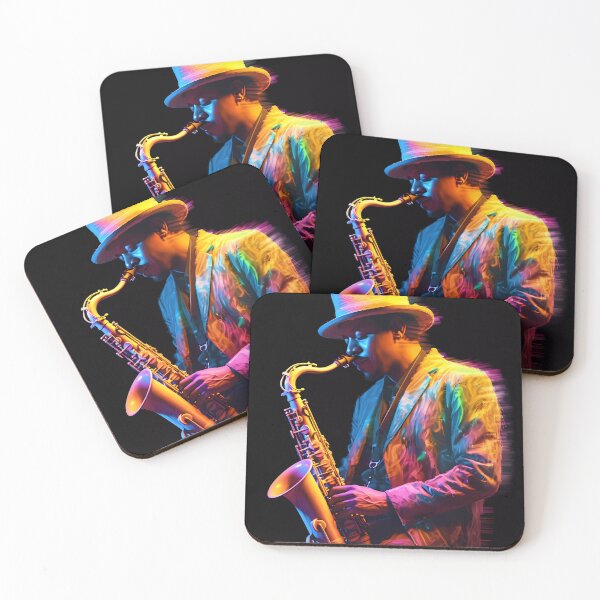 Item preview, A Saxophonist's Silhouette designed and sold by landletsy.