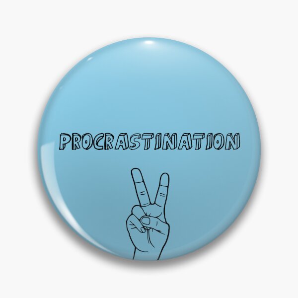 Item preview, Procrastination blue designed and sold by perezzzoso.