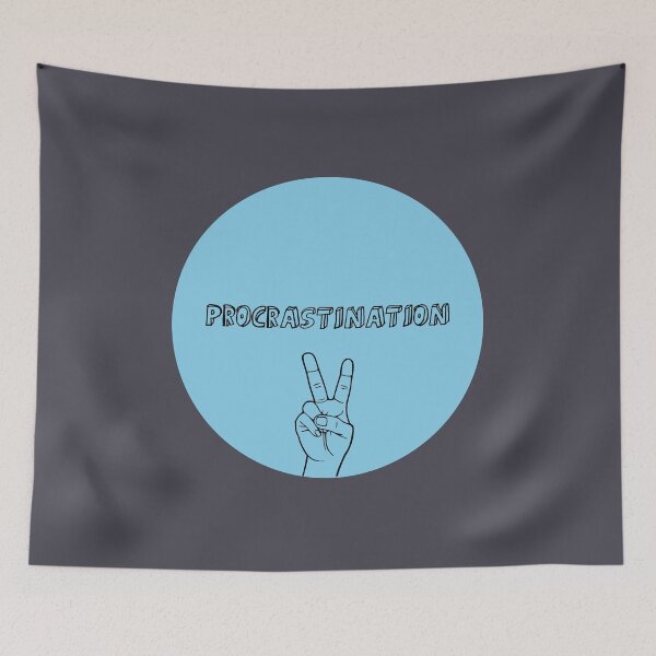 Item preview, Procrastination blue designed and sold by perezzzoso.