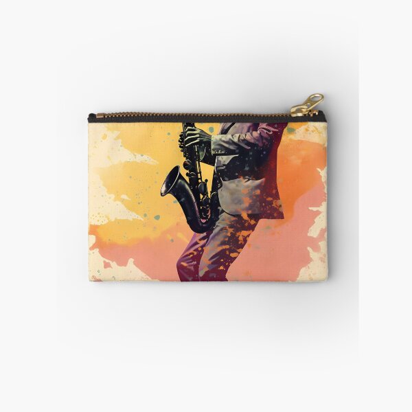 Item preview, Colorful Crescendo: A Saxophonist's Silhouette designed and sold by landletsy.
