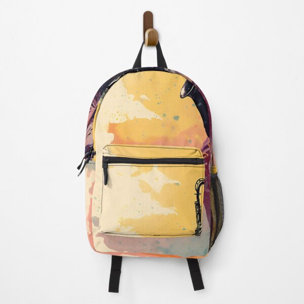 Item preview, Colorful Crescendo: A Saxophonist's Silhouette designed and sold by landletsy.