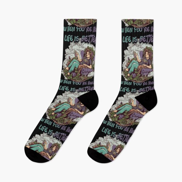 Item preview, Life is better when you're high women Chill Out and Smoke Up designed and sold by M16ka7a.