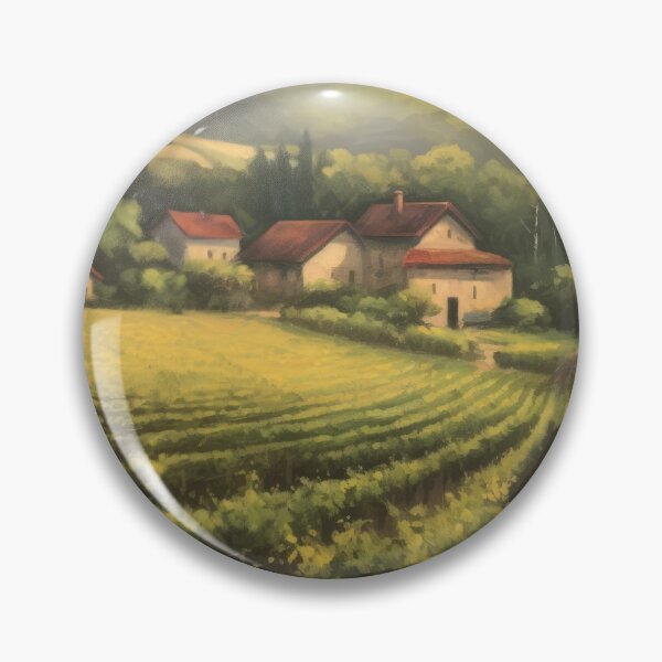 Artikelvorschau, Französischer Weinberg entworfen und verkauft von Vanover Designs.