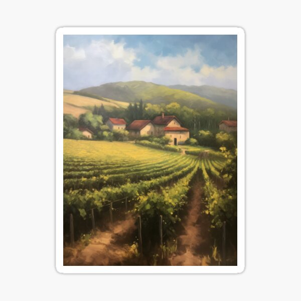 Item preview, French Vineyard  designed and sold by Vanover Designs.