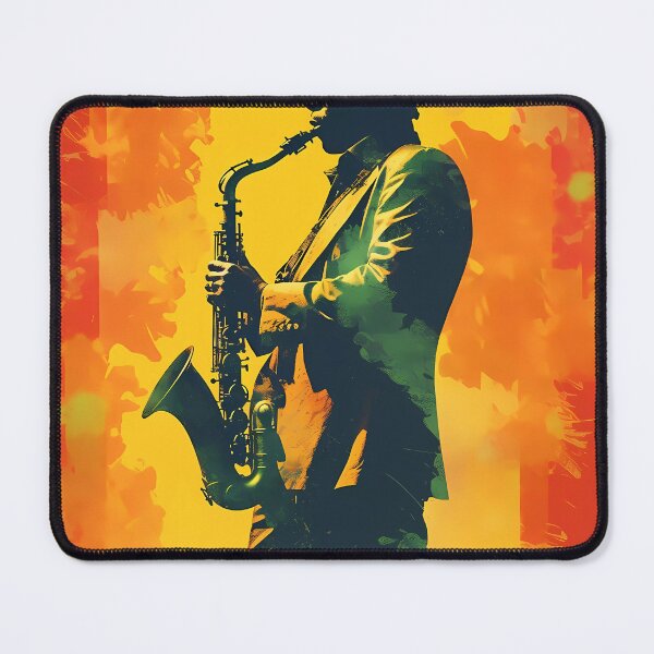 Item preview, The Stained Melodies of a Sax Player designed and sold by landletsy.