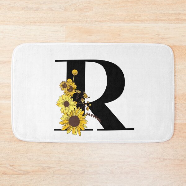 Item preview, Sunflower Monogram R designed and sold by Coffee Lifestyle.