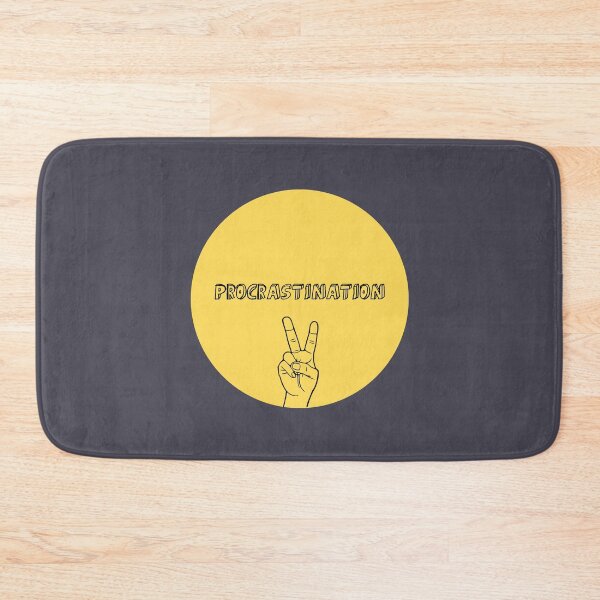 Item preview, Procrastination, mustard designed and sold by perezzzoso.