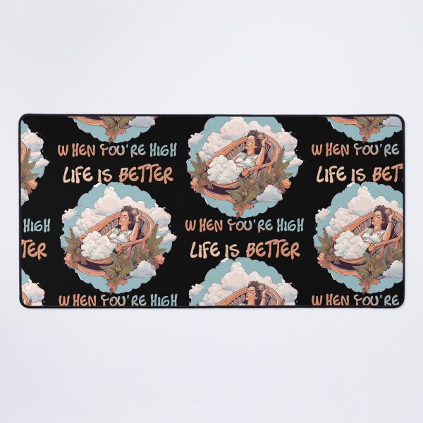 Item preview, The High Life Life is better when you are high clouds 420 designed and sold by M16ka7a.