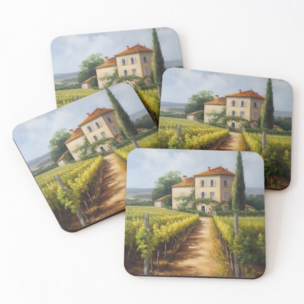 Artikelvorschau, Französischer Weinberg entworfen und verkauft von Vanover Designs.