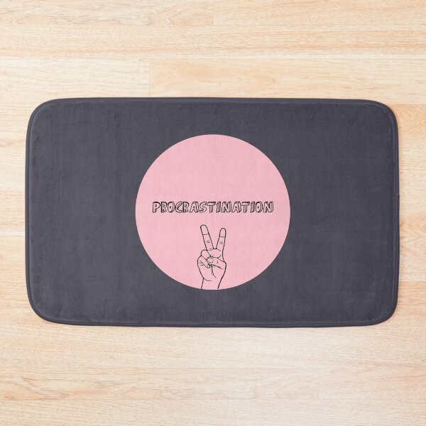 Item preview, Procrastination pink designed and sold by perezzzoso.