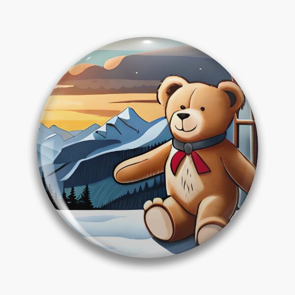 Item preview, cute little bear watching snowfall designed and sold by basitcv.