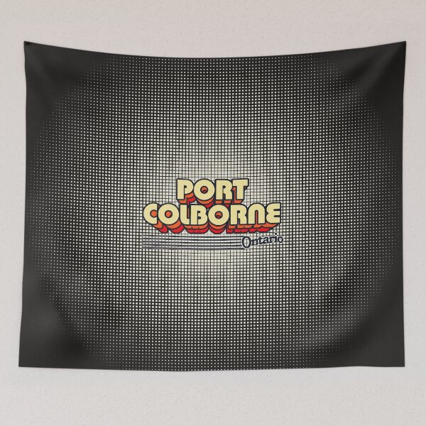 Item preview, Port Colborne, Ontario | Retro Stripes designed and sold by retroready.