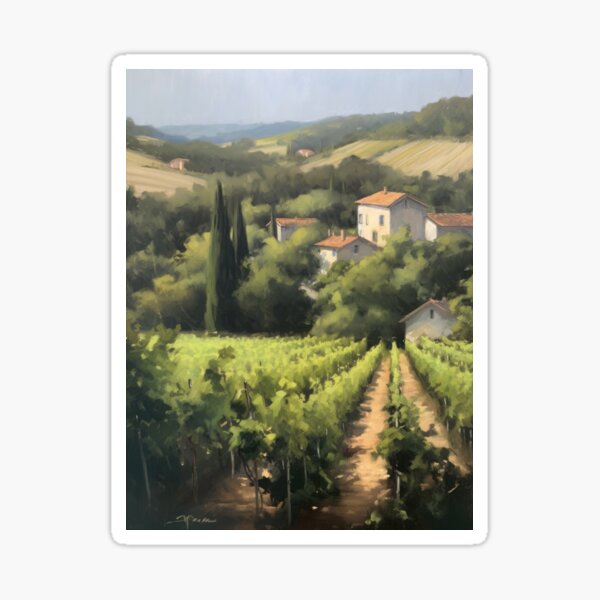 Item preview, French Vineyard  designed and sold by Vanover Designs.