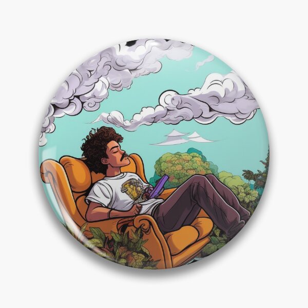 Item preview, person lounging in a hammock weed lovers designed and sold by M16ka7a.