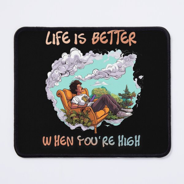 Item preview, person lounging in a hammock weed lovers designed and sold by M16ka7a.