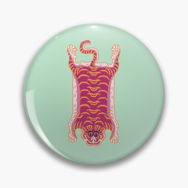Item preview, TIBETAN TIGER RUG-3 designed and sold by BEATRIZ ABAITUA.