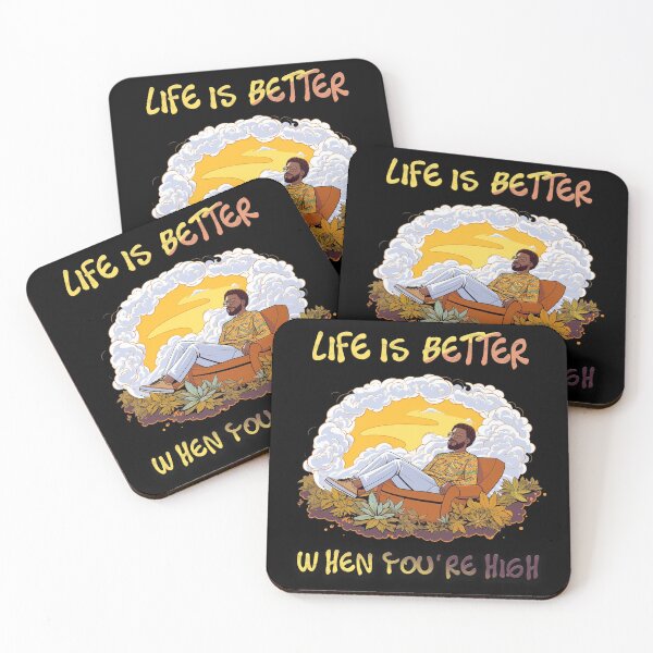 Item preview, Chill Out and Smoke Up Life is better when you're high designed and sold by M16ka7a.