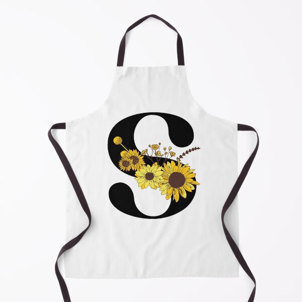 Item preview, Sunflower Monogram S designed and sold by Coffee Lifestyle.