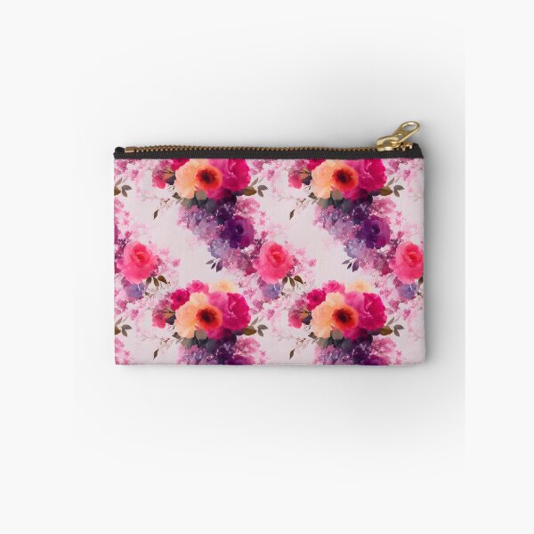 Item preview, Cute Floral Pattern Pastel Colors Tiled Smear Abstract designed and sold by Infinitelypink.