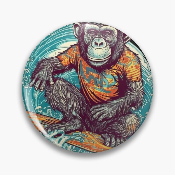 Artikelvorschau, Endless Wave Chimps: Surfing Gear entworfen und verkauft von DooodleGod.