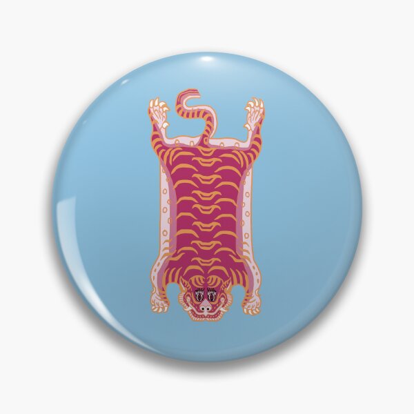 Item preview, TIBETAN TIGER RUG-4 designed and sold by BEATRIZ ABAITUA.