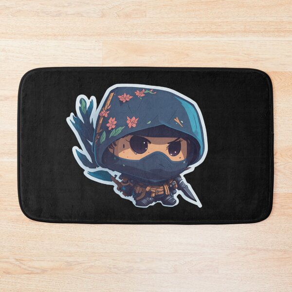 Item preview, Cute Digital Art Chibi Ninja designed and sold by ChibiArtline.