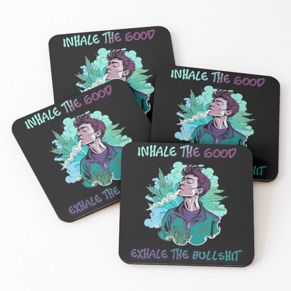 Item preview, inhale the good exhale the bullshit weed lovers designed and sold by M16ka7a.