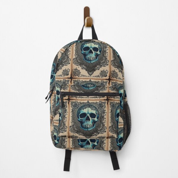 Item preview, Blue Gothic Skull Ephemera designed and sold by Atomura.