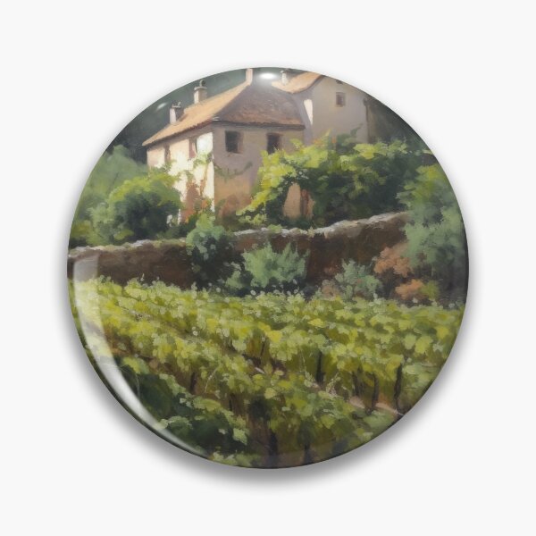Artikelvorschau, Französischer Weinberg entworfen und verkauft von Vanover Designs.