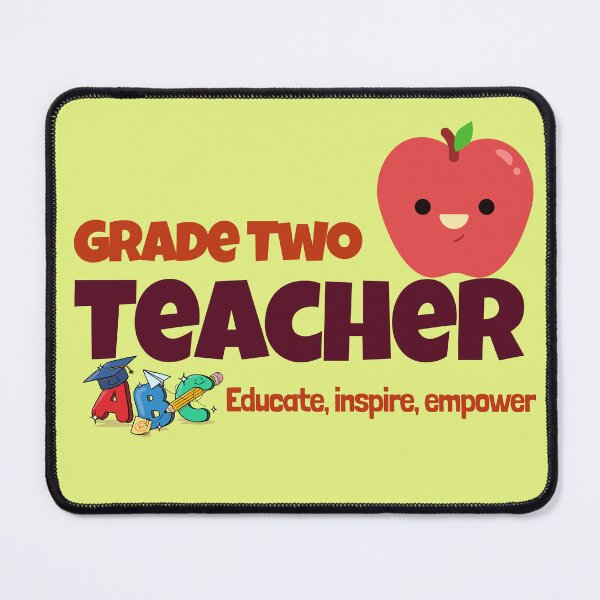 Item preview, Teacher Grade Two, Educate, Inspire, Empower designed and sold by IrvineCreek.