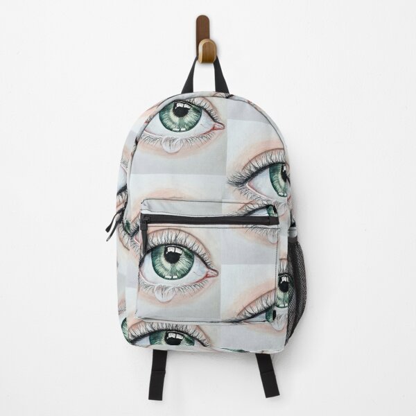 Item preview, Crying Green Eye illustration  designed and sold by OilPaintsHatts.