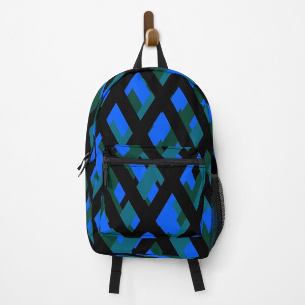 Item preview, blue green triangles  designed and sold by awsomepatterns.