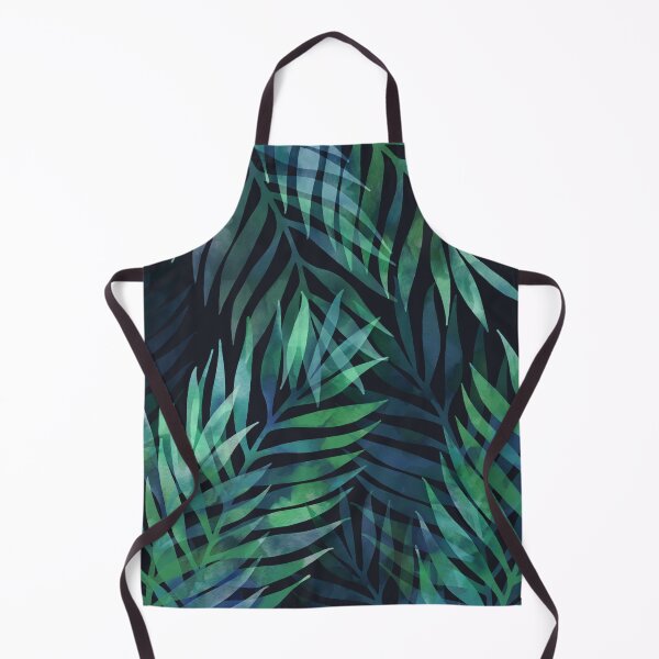 Item preview, Dark green palms leaves pattern designed and sold by MartaOlgaKlara.