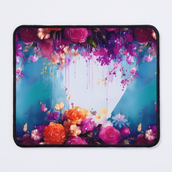 Item preview, Copy of Cute Floral Pattern Pastel Colors Tiled Smear Abstract designed and sold by Infinitelypink.
