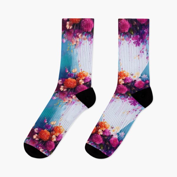 Item preview, Copy of Cute Floral Pattern Pastel Colors Tiled Smear Abstract designed and sold by Infinitelypink.