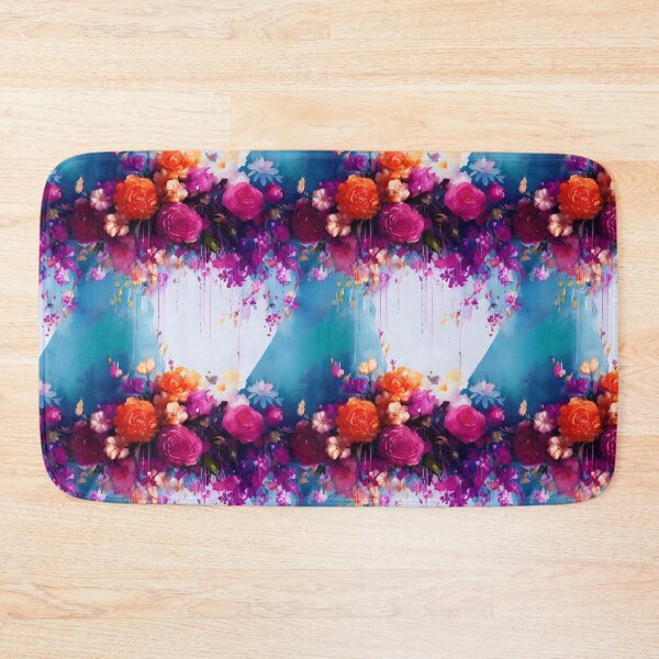 Item preview, Copy of Cute Floral Pattern Pastel Colors Tiled Smear Abstract designed and sold by Infinitelypink.