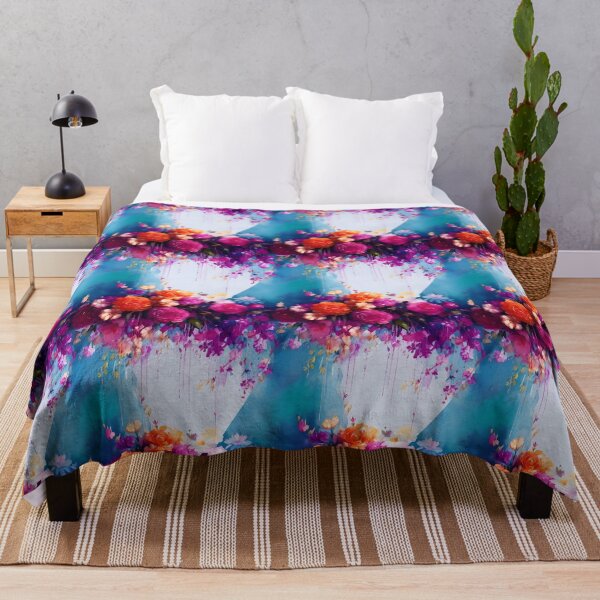 Item preview, Copy of Cute Floral Pattern Pastel Colors Tiled Smear Abstract designed and sold by Infinitelypink.