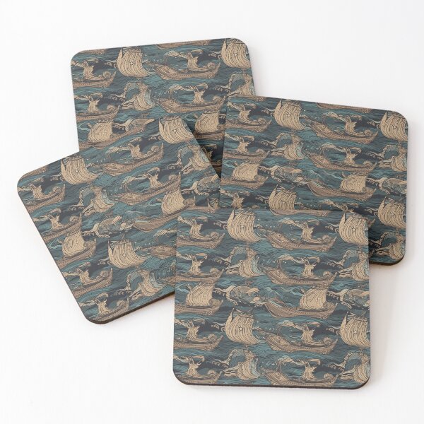 Item preview, Viking Warship designed and sold by PixelPatchwork.