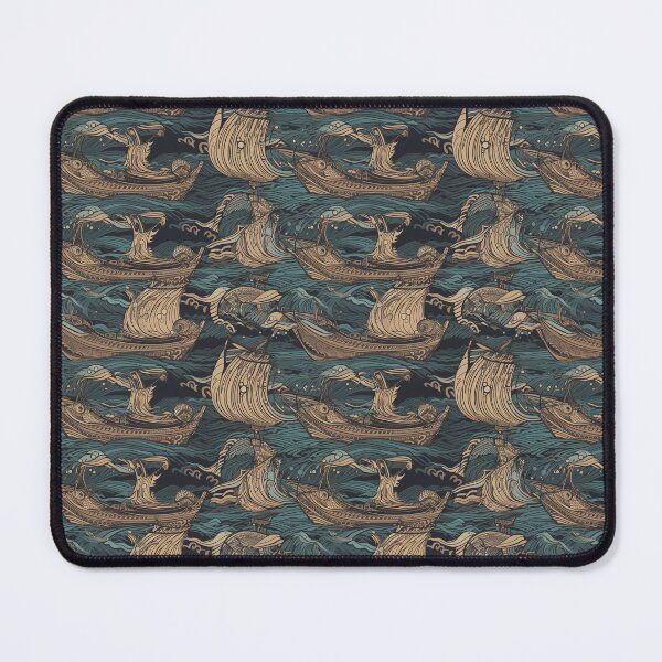 Item preview, Viking Warship designed and sold by PixelPatchwork.