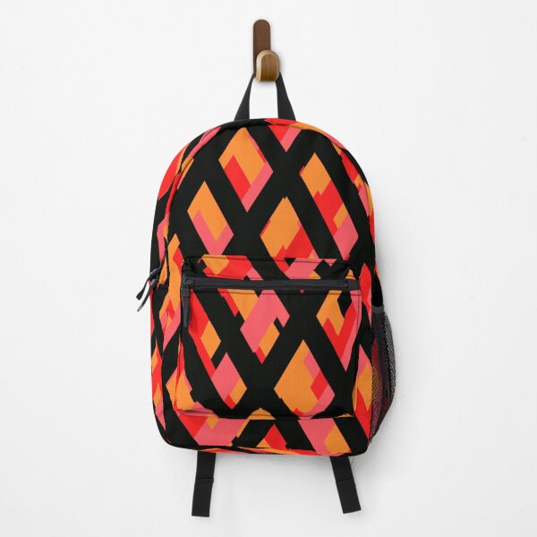 Item preview, Orange red triangles  designed and sold by awsomepatterns.