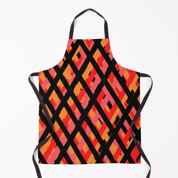 Item preview, Orange red triangles  designed and sold by awsomepatterns.
