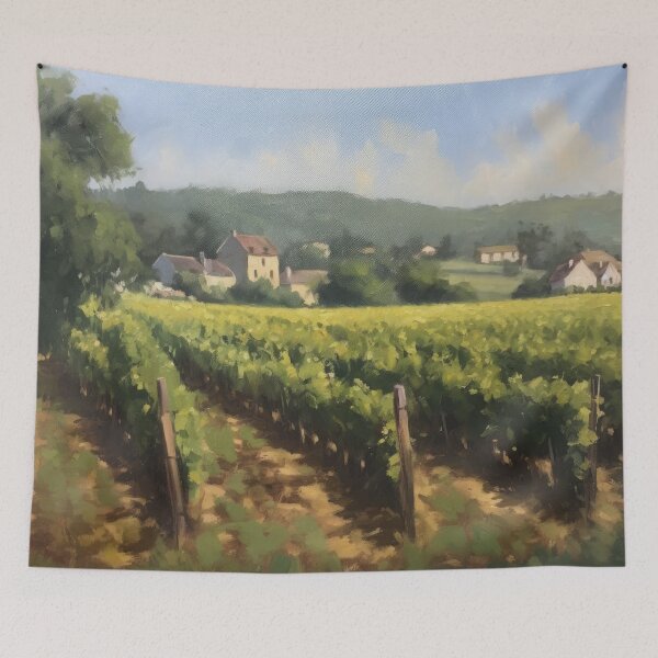 Artikelvorschau, Französischer Weinberg entworfen und verkauft von Vanover Designs.