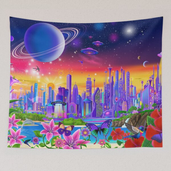 Item preview, The City of Arcadia designed and sold by GeraldNewtonArt.