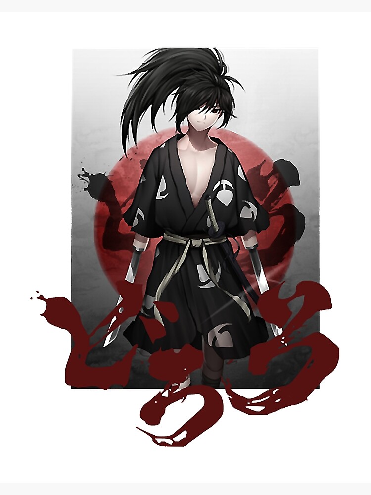 Custom Anime Dororo Hyakkimaru Portrait Canvas Print By Jamiejflores -  Artistshot